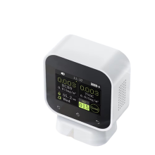 4-in-1 luchtkwaliteitsmonitor touchscreen formaldehydedetector