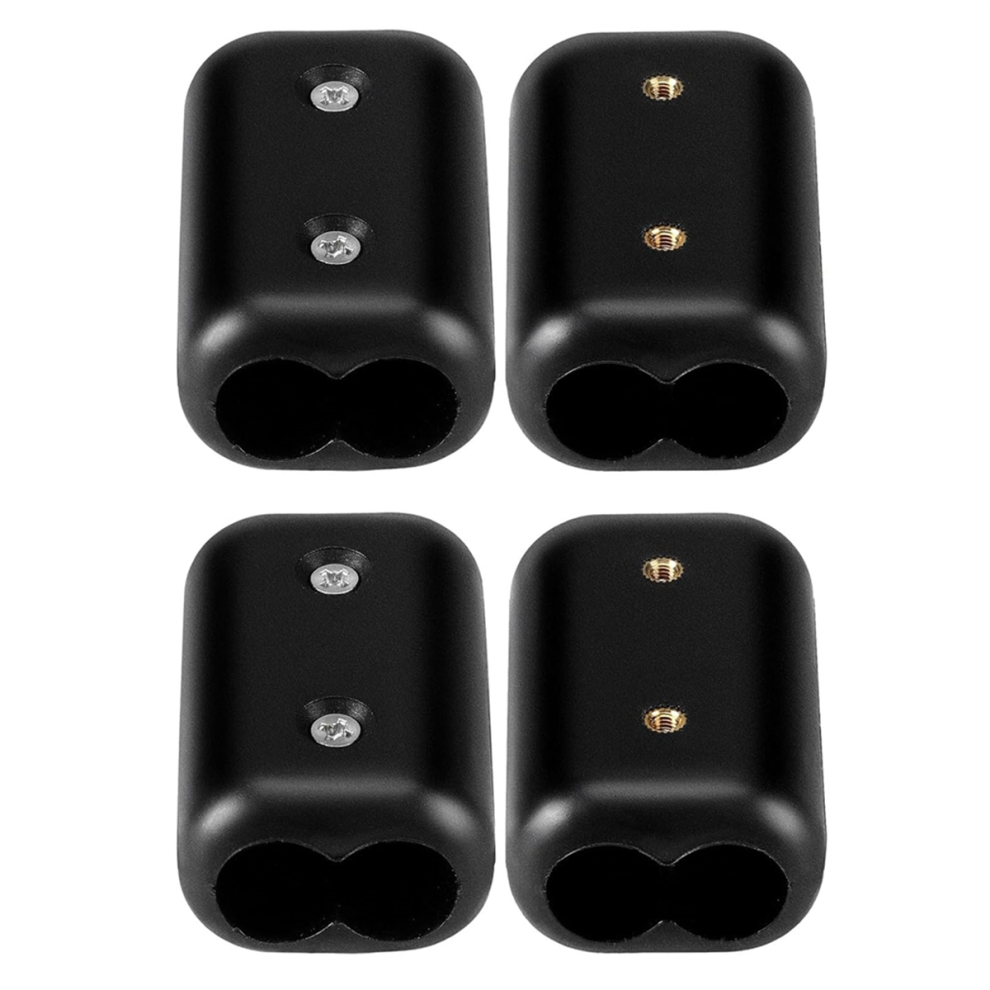 4Pc Double Rope Clamps Reusable Rope Clamp 1/2In Cord Connector 4853732252652
