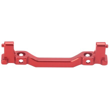 RC Aluminiumlegierung vorderer Stoßfängerhalter passend für Axial SCX24 90081 1/24 RC Car Ersatzteile Rot