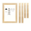 2 Pack 12inx16in DIY Wood Canvas Stretcher Bars, Canvas Frames Kit 1