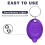 100 Pack 395nm UV Flashlight Mini Keychain- Portable UV Black Light 3