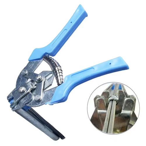 M-type spijkermachine met ringbevestiging en 600 clips 2