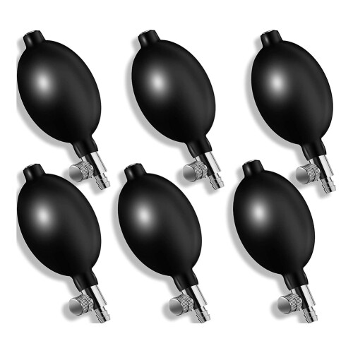6 Pieces Blood Pressure Bulb Replacement Inflation Bulb Pump