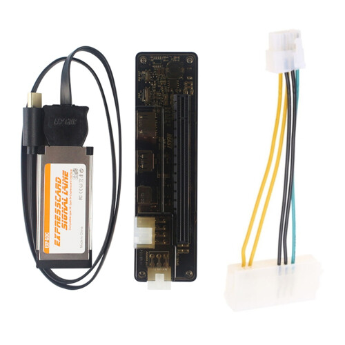 Σταθμός σύνδεσης κάρτας γραφικών PCI E EXP για φορητό υπολογιστή με καλώδιο Expresscard