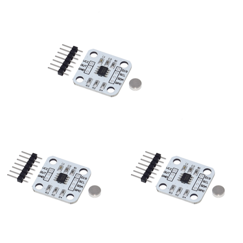 3 stuks AS5600 encoder 12-bits magnetische inductiehoekmeetmodule
