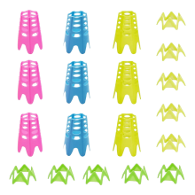 19 τεμάχια μπλουζάκια εξάσκησης γκολφ για χλοοτάπητα και driving range εσωτερικού χώρου