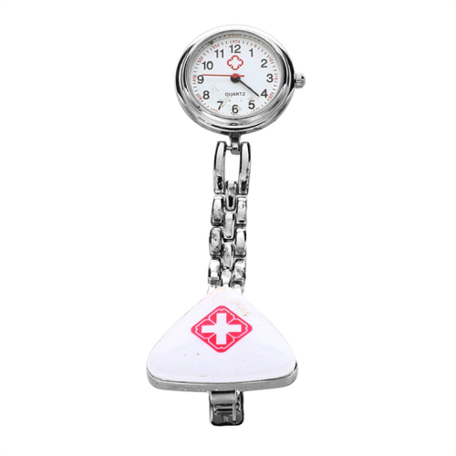 Relógio de bolso de quartzo com pingente de enfermeira e médico 1
