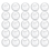 3In DIY Button Pins Acrylic Button Pin Badge for School Projects 25Pc 1