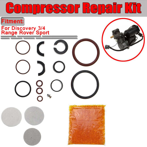 Kit de reparo de compressor de ar condicionado com suspensão a ar para 3/4 1