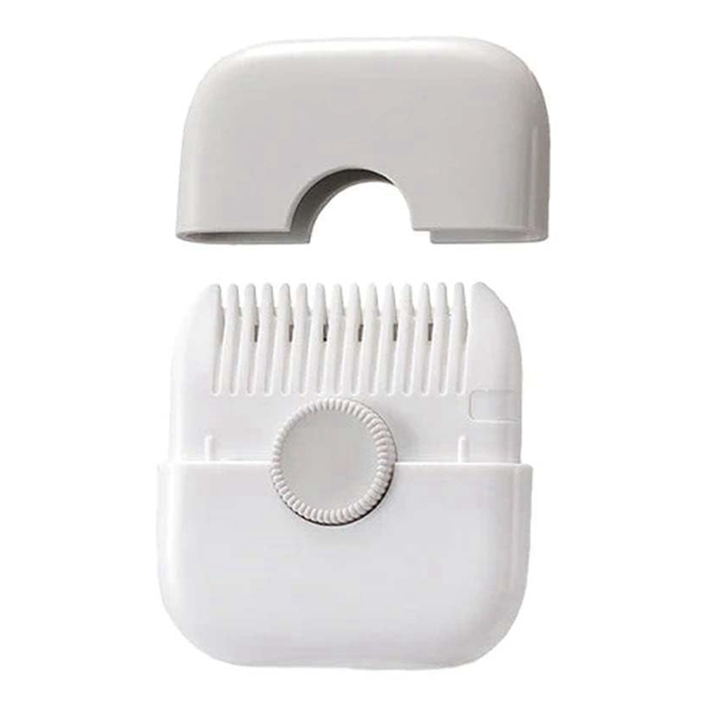 Unisex Grey Hair Cutting Trimmer Barber Comb Bangs Hair Cutter Remover,
