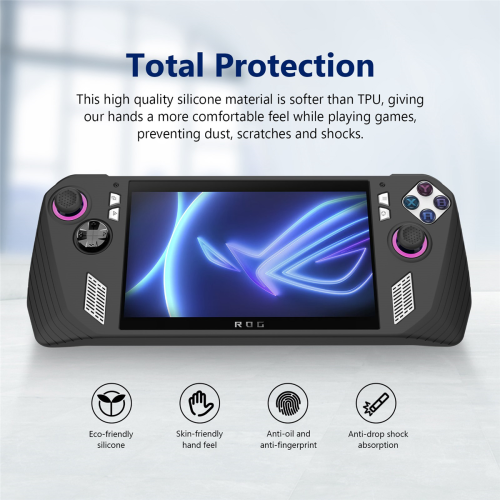 For Ally Handheld Game Console Protective Case,Black 2
