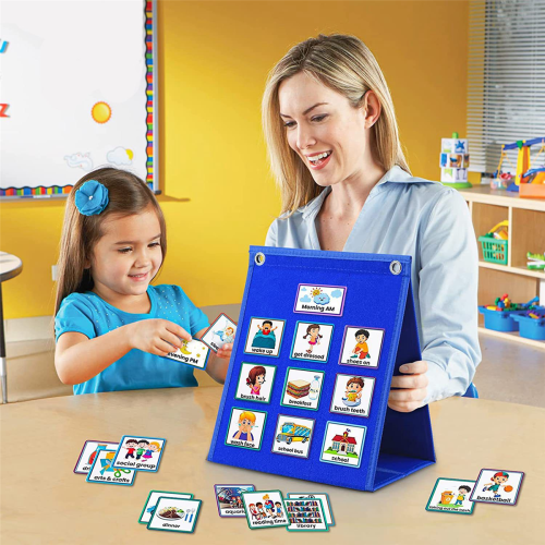 Οπτικό Πρόγραμμα για Παιδιά με Ημερολόγιο 70 Κάρτες 2