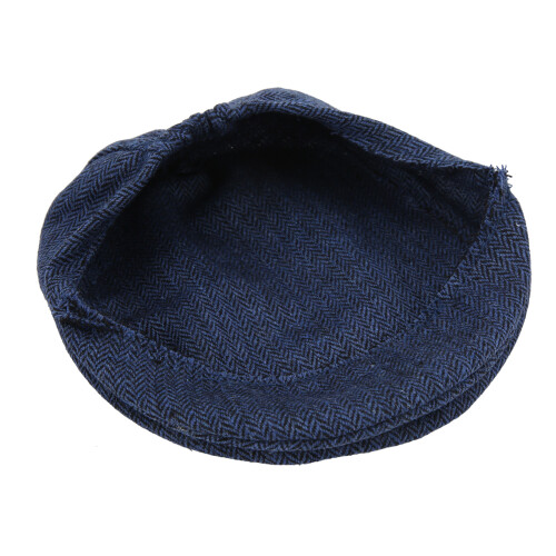 Papillon blu scuro per cappello da gentiluomo 28cm 6.5cm 0-1m 2