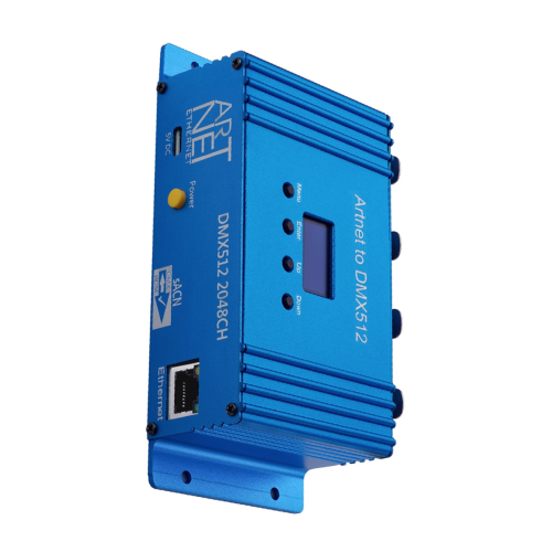 Οθόνη LED διεπαφής ελεγκτή φωτισμού Ethernet ArtNet DMX512 1