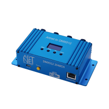 Οθόνη LED διεπαφής ελεγκτή φωτισμού Ethernet ArtNet DMX512