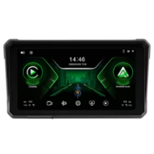 6 Inch Motorcycle 2K HD Multimedia Player GPS Navigation Wireless