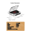Bluetooth CD Player Portable BT Speaker LED Screen Stereo Player 4