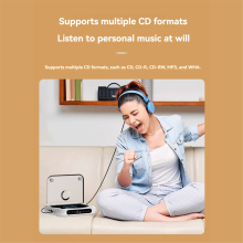 Bluetooth CD-speler Draagbare BT-luidspreker LED-scherm Stereospeler