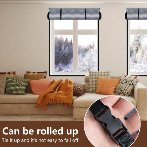 3 Layer Winter Insulated Window Cover-Window Insulation 2