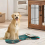 Tapete para comida e água para cães, antiderrapante e absorvente 5