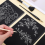 Conjunto de arte em papel para rascunho ScratchArt para crianças, 50 folhas, 4,9 x 7,3 polegadas 3