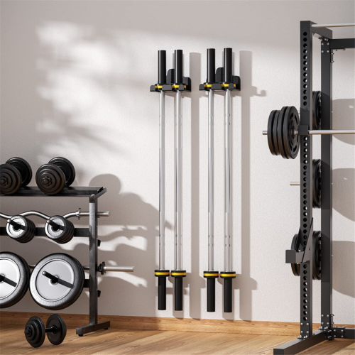 Κρεμάστρα Barbell, Ράφι τοίχου για γυμναστήριο γκαράζ, Ράφι κάθετης βάσης Barbell 2