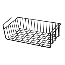 1 PC Organizador de Cozinha Prateleira Sob a Mesa Cesta de Rede Pendurada B