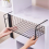 1PC Küche Organizer Regal Unter Tisch Hängen Net Korb B 2