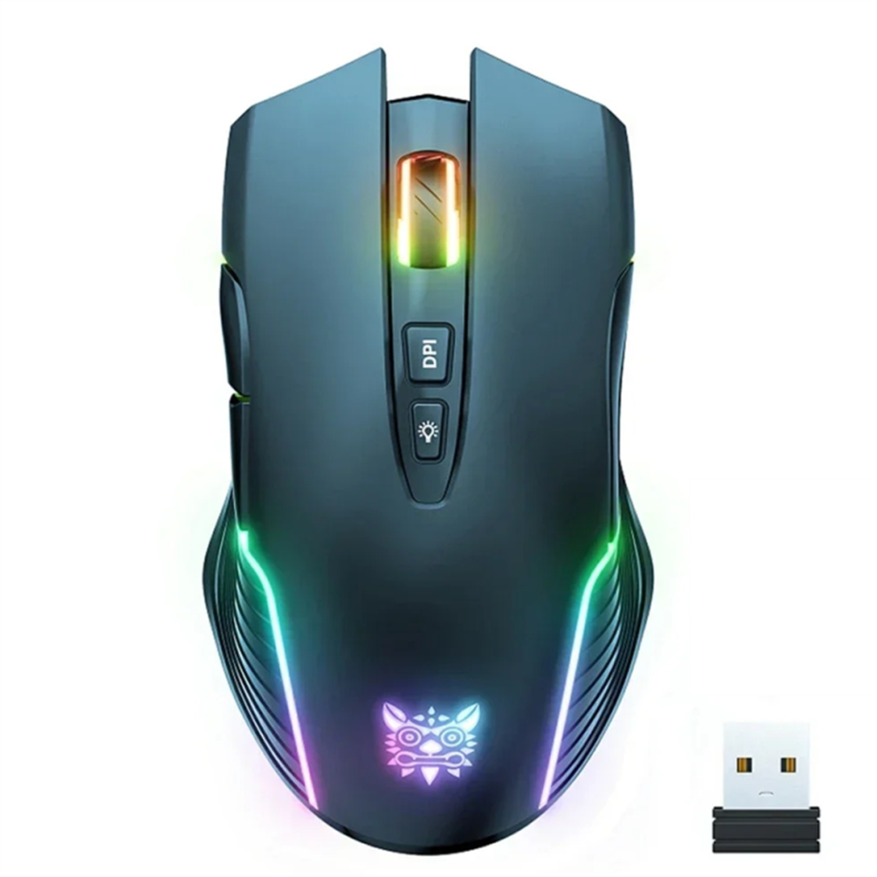 Rgb Marquee Rechargeable Desktop Computer Notebook Mouse Rechargeable Light 4711457557301