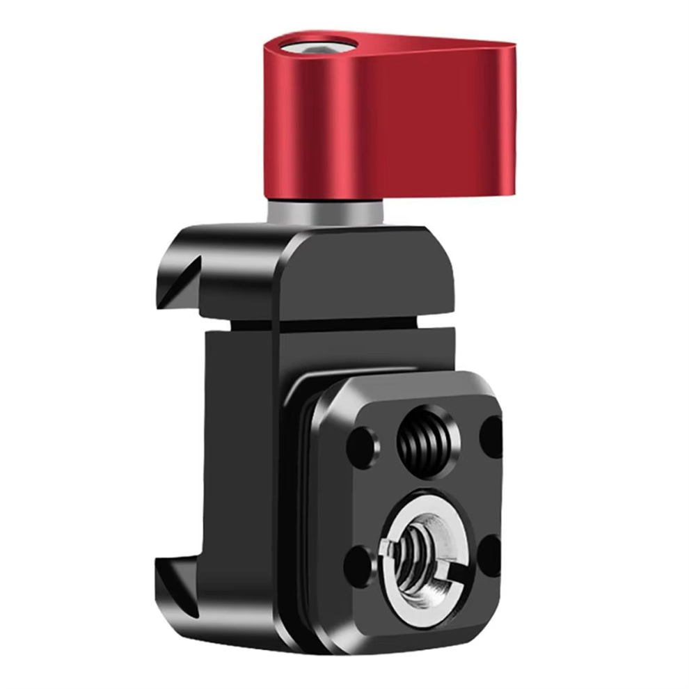 Camera Clamp Quick Release Rail Clip Mount 1/4 3/8 Hole 4711457558346