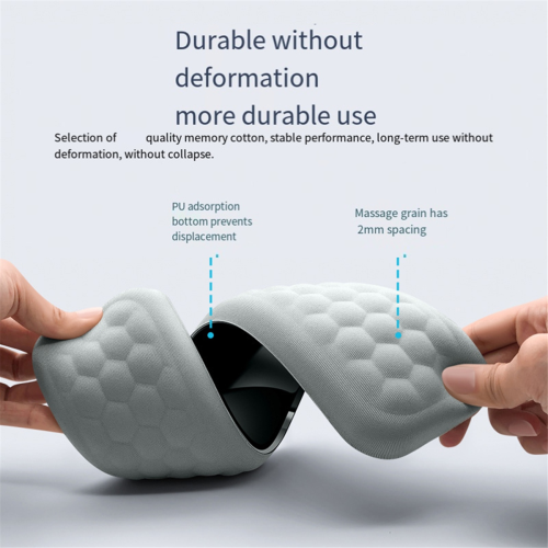 Almofada de proteção para mouse e teclado com textura de massagem 2
