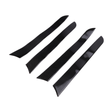 For A4 B8 2008-2017 Car Accessories Carbon Fiber Door Panel