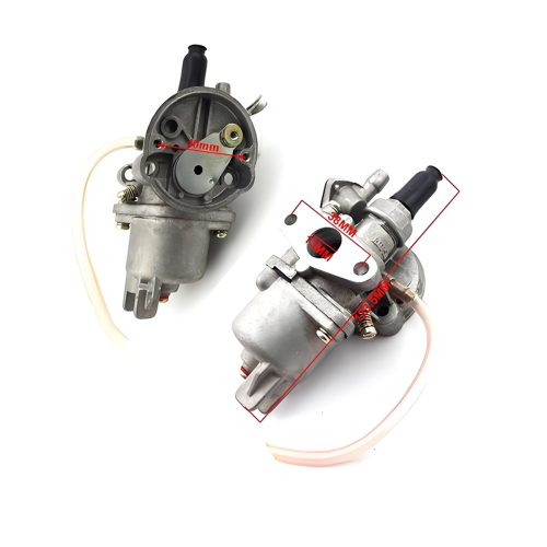 42MM Air Filter+Carburetor Kit for 2 Stroke 47Cc 49Cc Blue 1