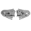 Coussinets d'oreille universels de 100 mm pour casque de remplacement 4