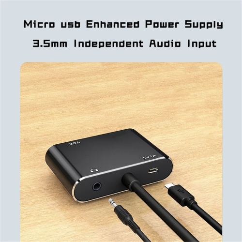 Adaptador compatível com VGA para divisor VGA 2