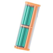 6x18650 Powerbank Case 22,5W Snel Opladen Powerbank Case Oranje