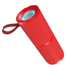 Bezprzewodowy głośnik Bluetooth przenośny zewnętrzny wodoodporny czerwony