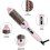 Curling Brush, Negative Ionic Heated Thermal Round Brush EU Plug 2