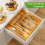 Bamboo Drawer Organizer for Utensils 2