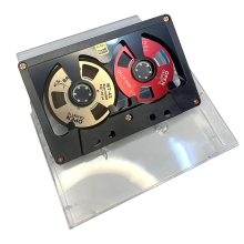 Blank Tape Metal Reel Hollow Case for DIY Recording B
