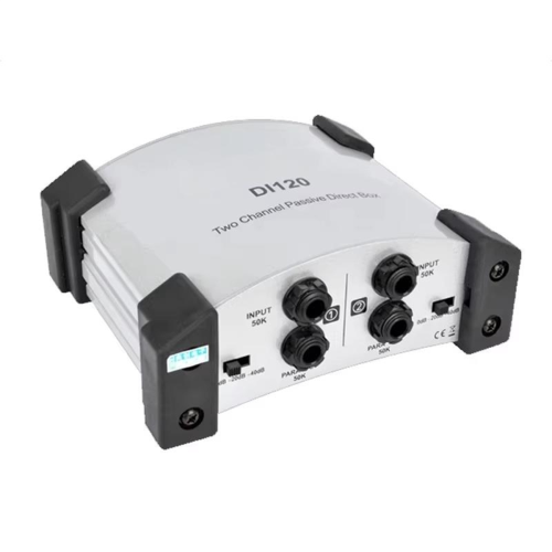DI-120 DI Direct Box Two-Channel Passive Direct Box