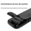For NS2 Protective Case for Switch 2 TPU Black 7