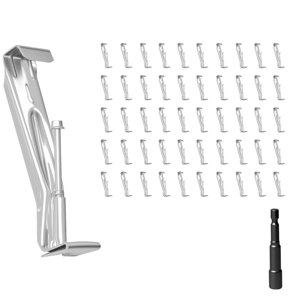 20 Pcs 5 Inch Heavy-Duty Gutter Hangers, Rain Gutter Hangers 4711457572717