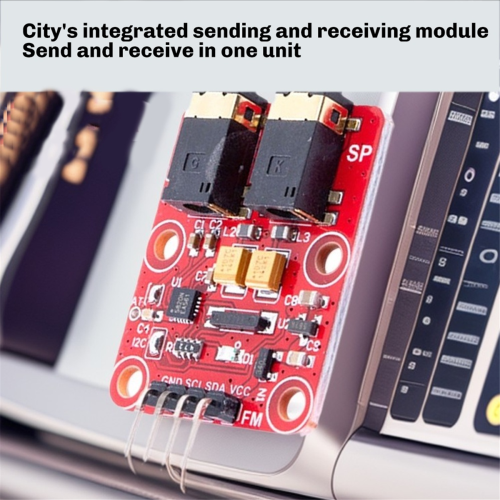 FM Frequency Modulation Transceiver Module 76-108.0MHz FM Broadcast 1
