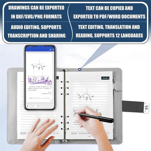 Syncify Digital Sketchbook A5 Erasable Paper-Refill B 1