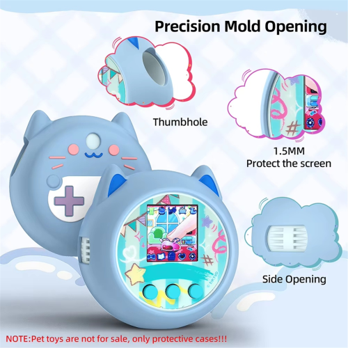 Silicone Case for Punirunes Virtual Pet Green 2