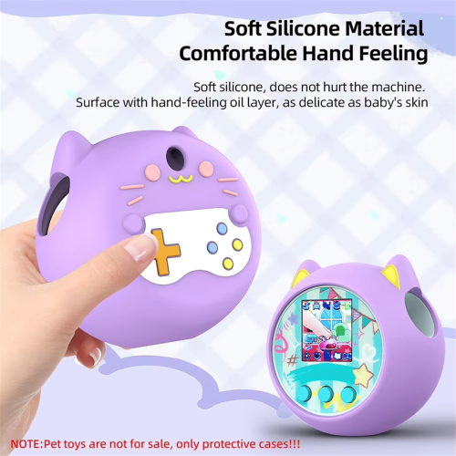 Silicone Case for Punirunes Virtual Pet Green 1