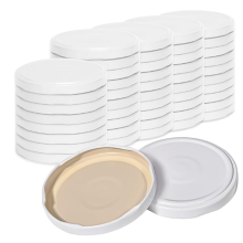 50Pcs Screw Lids to Type 82-Replacement Lids for Preserving Jars