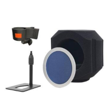 Microphone Windshield Sound Isolation Shield Foam Microphone Cover,B