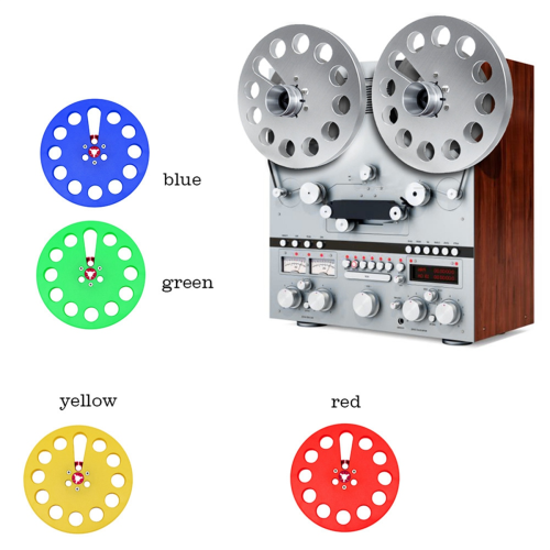 7inch Empty Tape with 1/4 Tape Diameter for /ReVox Studer D 1